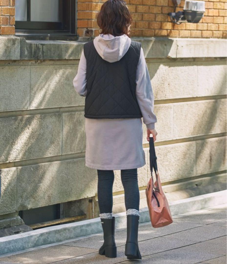 ⭐️新品未使用⭐️AIGLE リバーシブル インサレーション キルティングボアベスト