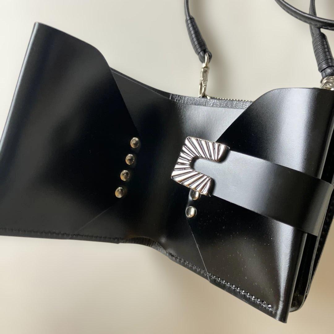 未使用 TOGA TOO トーガ ストラップ レザー ウォレット 財布 紐付き