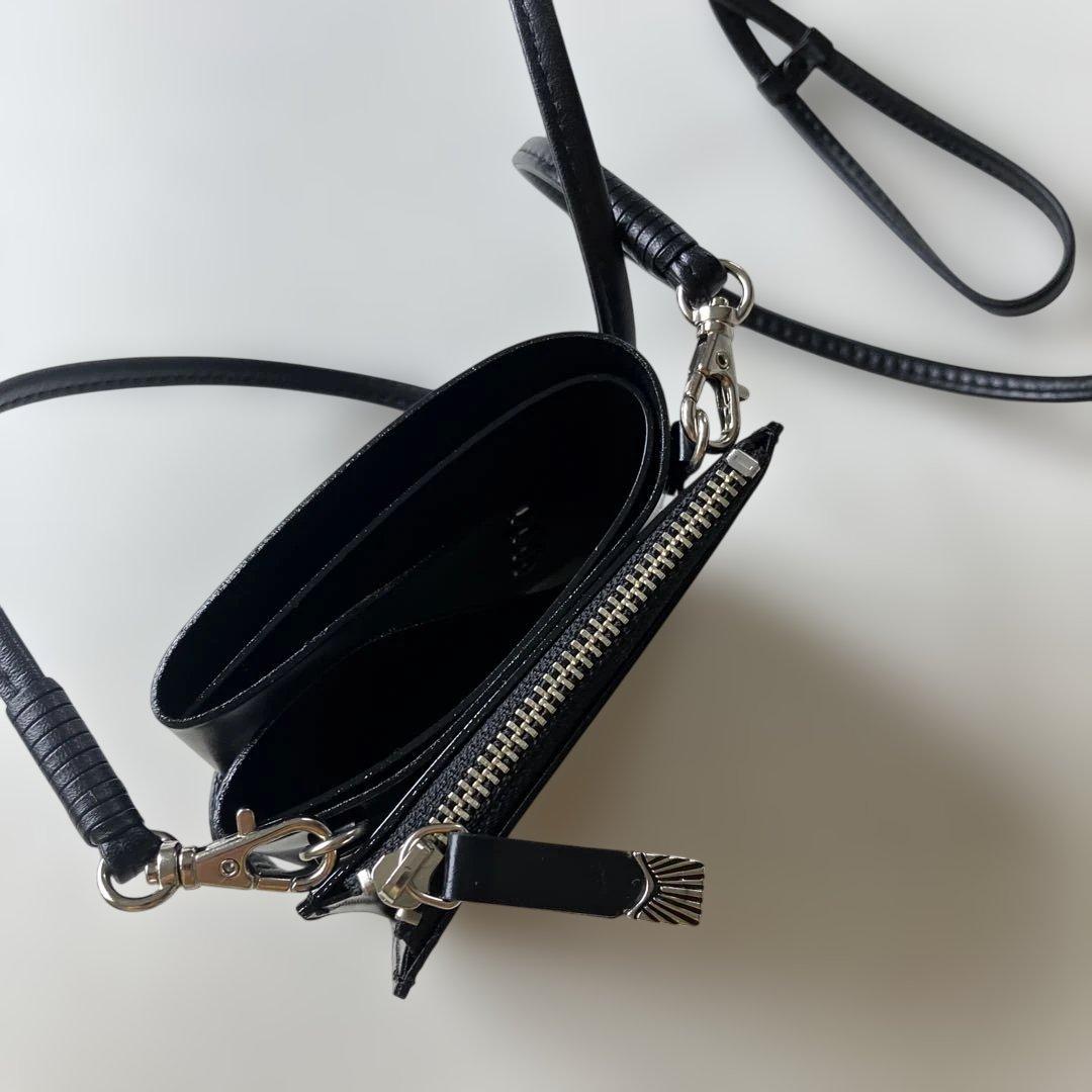 未使用 TOGA TOO トーガ ストラップ レザー ウォレット 財布 紐付き