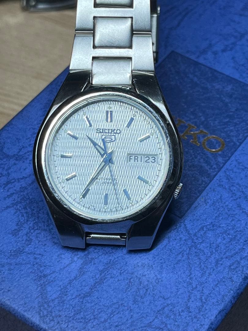 オ*ヲ様 SEIKO5 自動巻き 7S26-02F0 21JEWELS 裏スケ