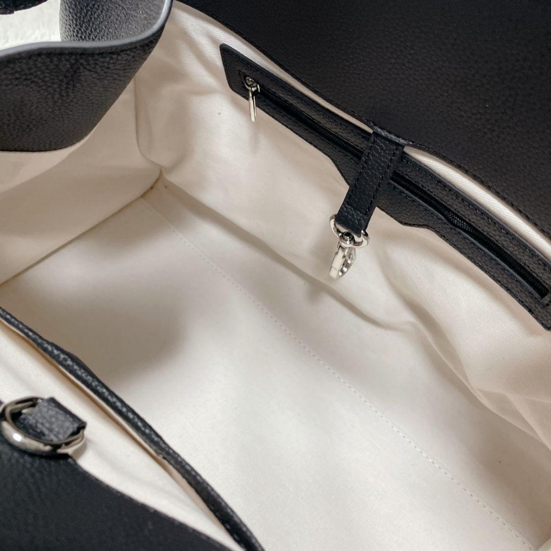 JISTORY　ボストン　ブラック　トートバッグ　金具　レディース　大容量