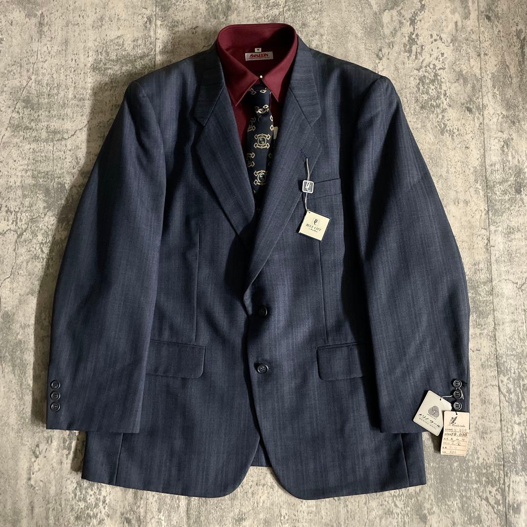 こ*ー様 超特価 未使用 高級メリノウール シングルスーツ OLD GUCCI