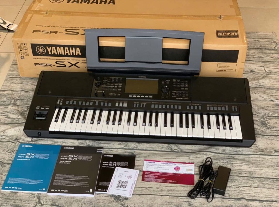 「新品ー未開封」 Yamaha PSR-SX720 キーボード 発送1-2週間