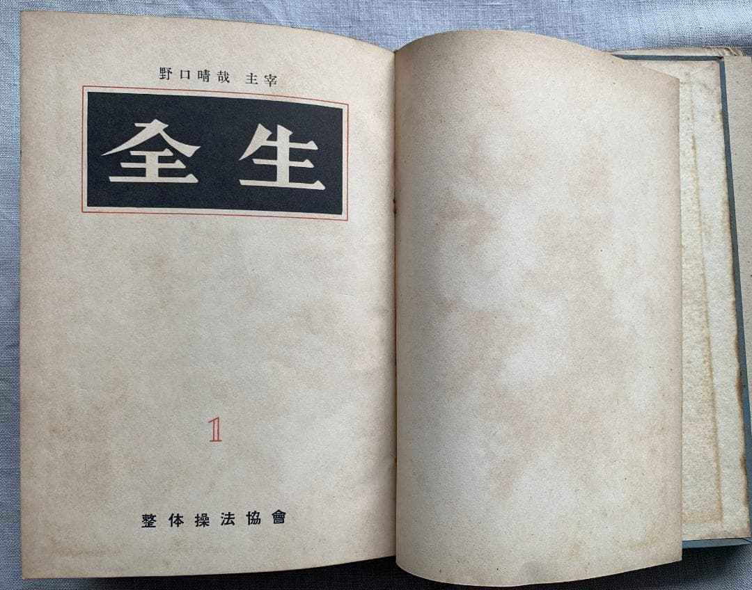 ト*ツ様 野口晴哉著　「全生談義」