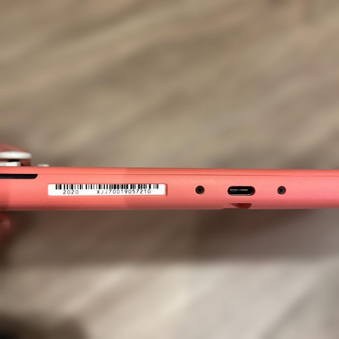 値下げ　Nintendo Switch Lite コーラル 本体 ACアダプター