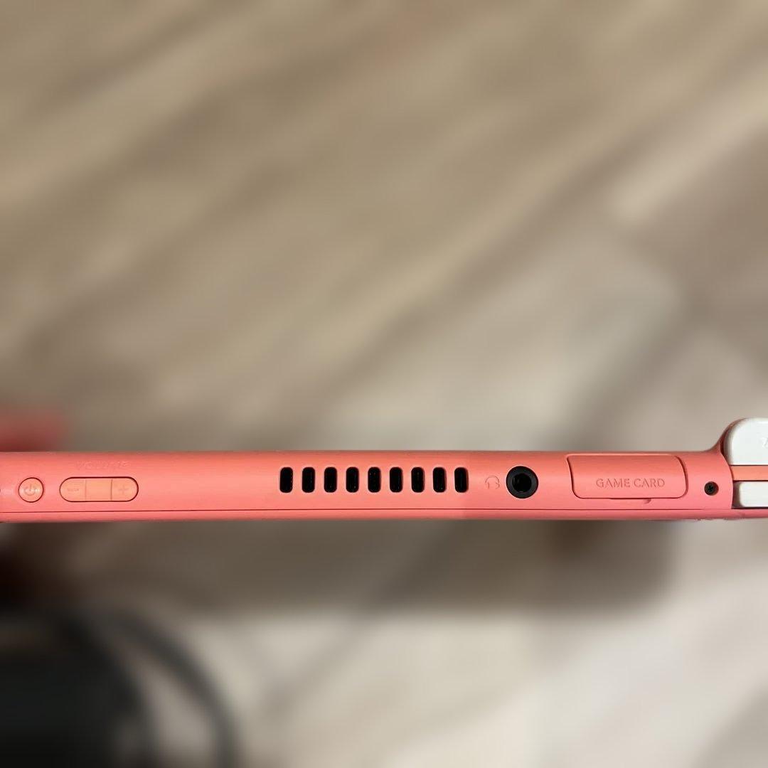 値下げ　Nintendo Switch Lite コーラル 本体 ACアダプター