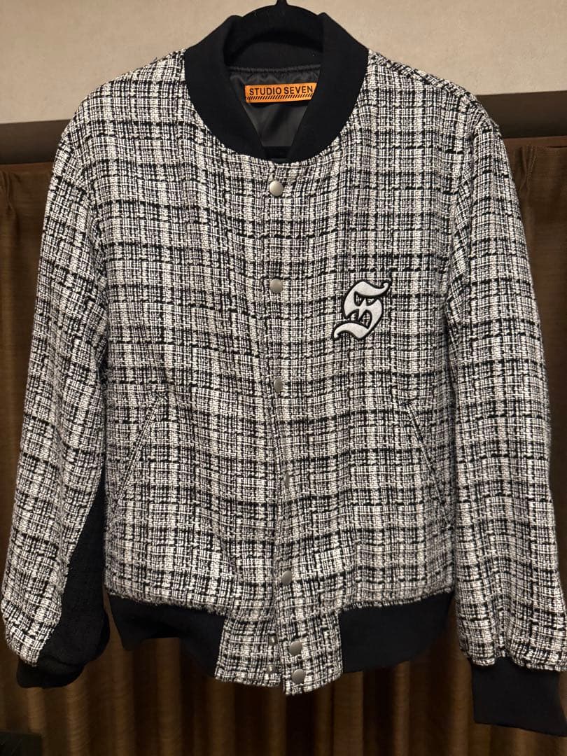 スタジオセブン　ツイードジャケット　美品