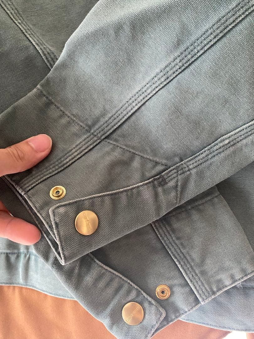 Carhartt デトロイトジャケット　silver pine Mサイズ