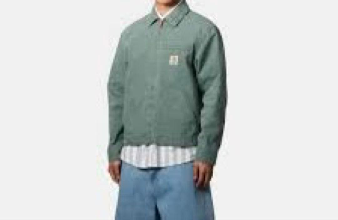 Carhartt デトロイトジャケット　silver pine Mサイズ