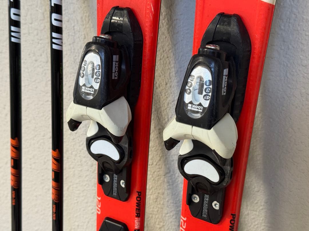 スキーセット　スキー板120㎝　スキーブーツ23㎝　ジュニア用　子供用