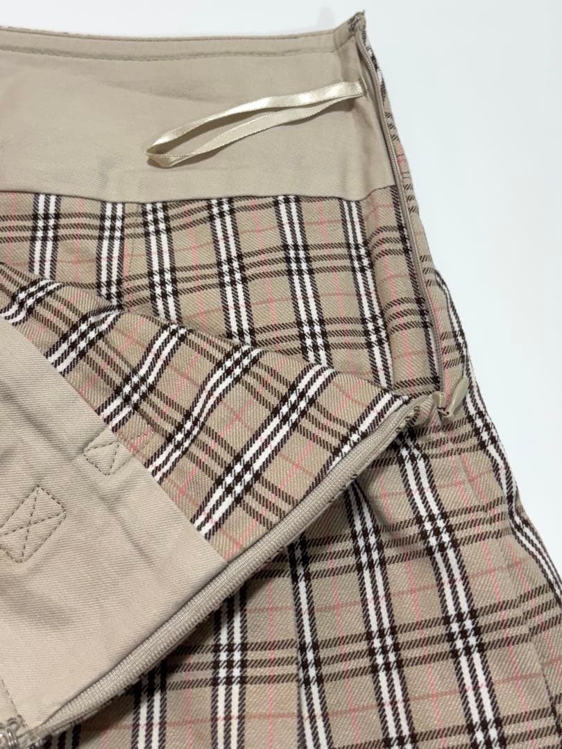 BURBERRY BLUE LABEL ミニスカート インナーパンツ付き