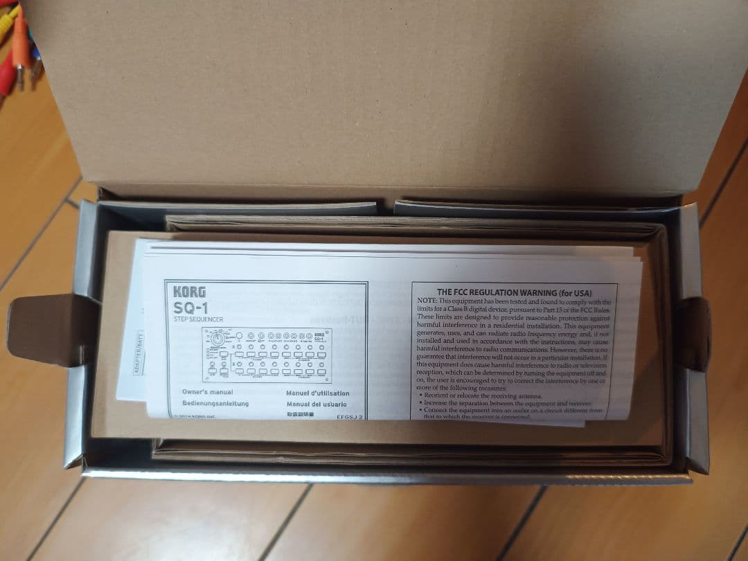 KORG SQ-1 シーケンサー (パッチケーブル付き)