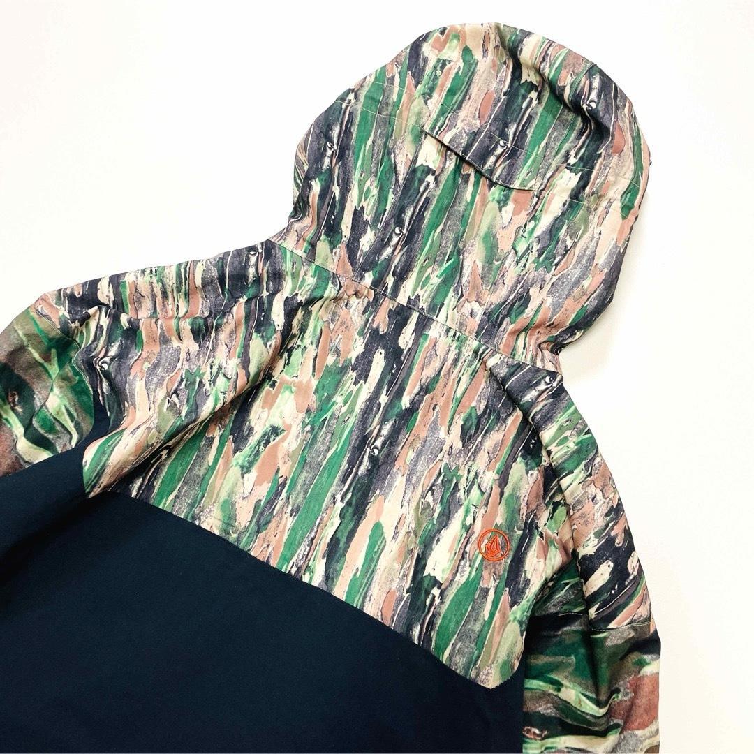 6662【美品】ボルコム　アノラックジャケット　メンズ　スノボウェア　カモフラ