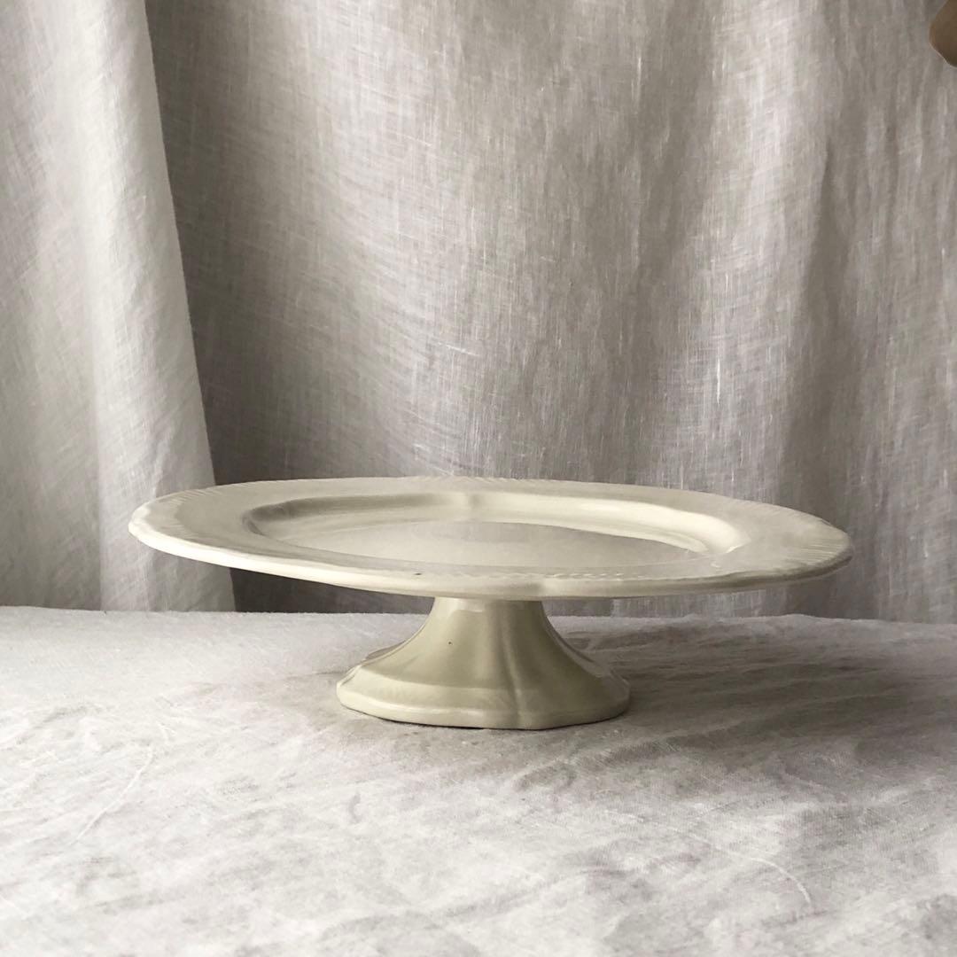 美しくも可愛いコンポティエ　クレイユモントロー　フランスアンティーク