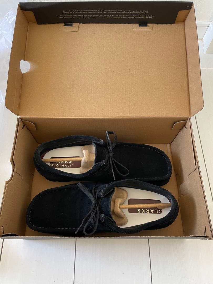 【Clarks】Wallabee GTX UK8 26.5cm相当 ゴアテックス