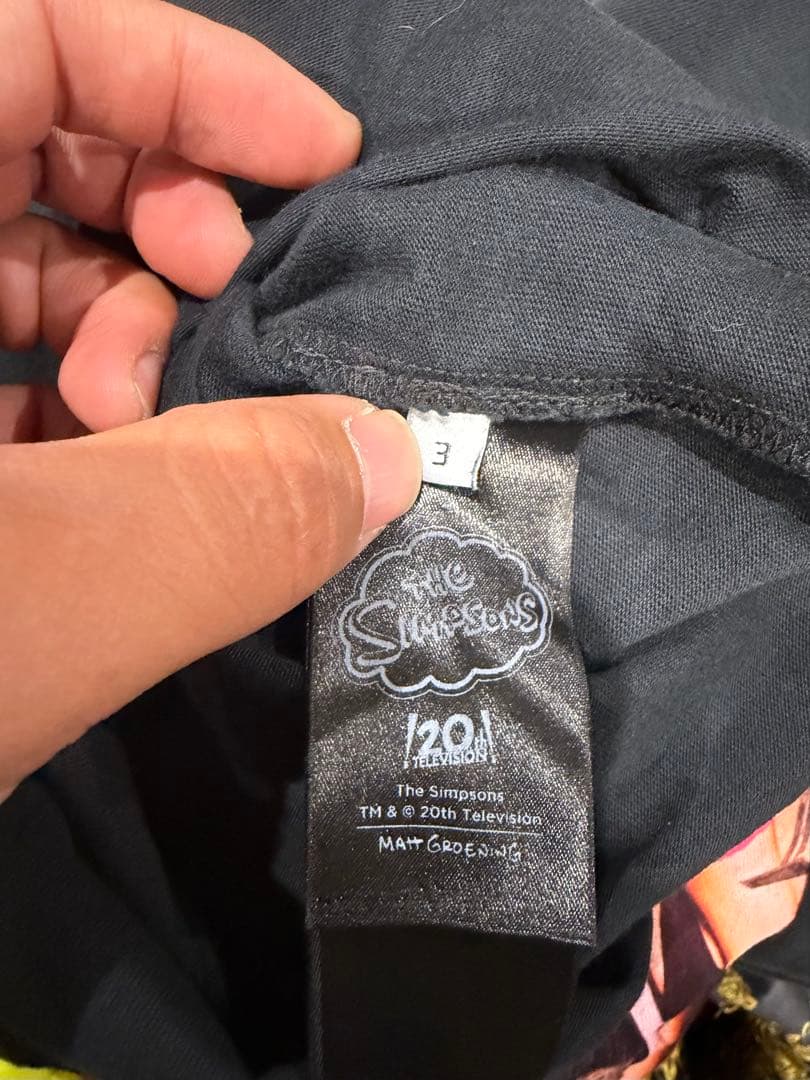 BALENCIAGA THE SIMPSONS 長袖カットソー