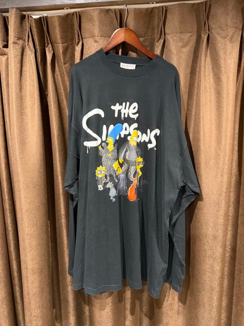 BALENCIAGA THE SIMPSONS 長袖カットソー