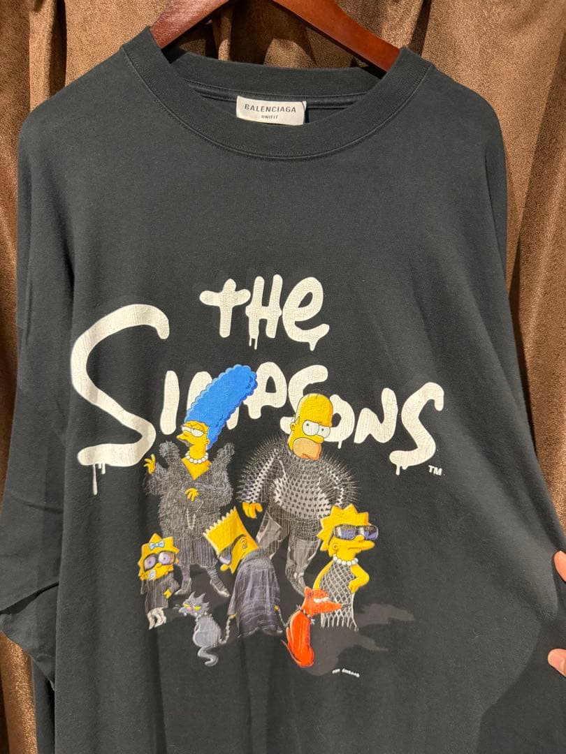 BALENCIAGA THE SIMPSONS 長袖カットソー