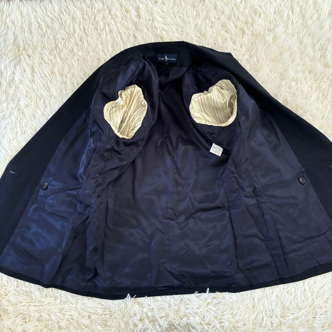 W*n様 【本物】ラルフローレン 紺ブレ ダブル 金ボタン 大きいサイズ ジャケ