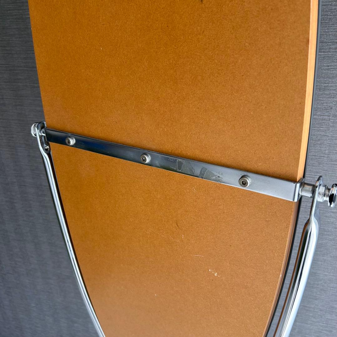 【80s】アスプルンド　アロー　スタンドミラー　全身鏡　オーバル　スペースエイジ