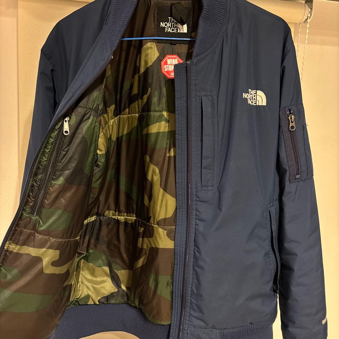 THE NORTH FACE ネイビー MA-1ジャケット