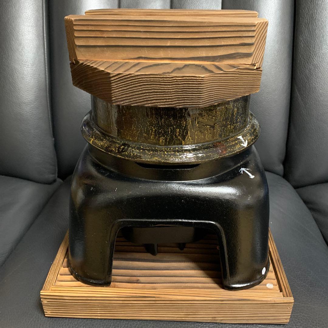 【老舗店　レア商品】砺波商店　ごはん釜　アルミ製（フッ素加工）2合炊き　日本製