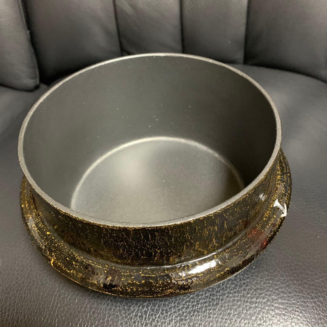 【老舗店　レア商品】砺波商店　ごはん釜　アルミ製（フッ素加工）2合炊き　日本製