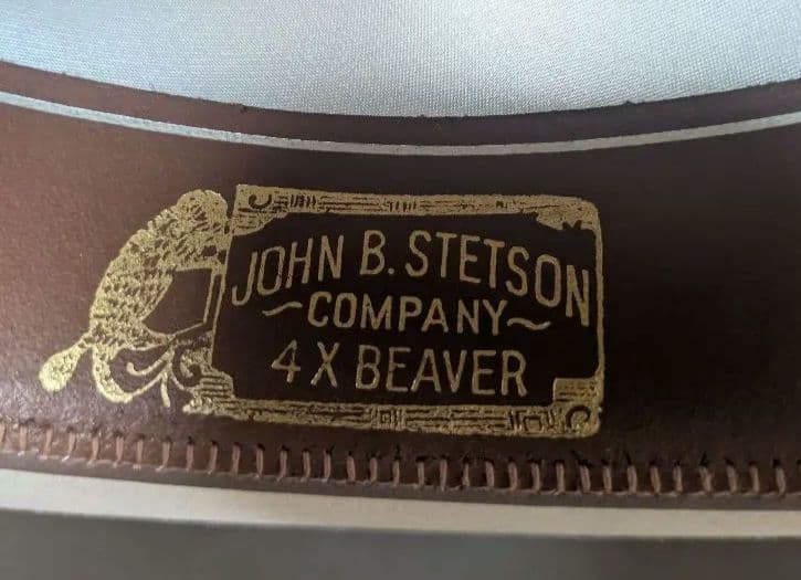 STETSON 4X BEAVER Open road　59cm シルバーベリー