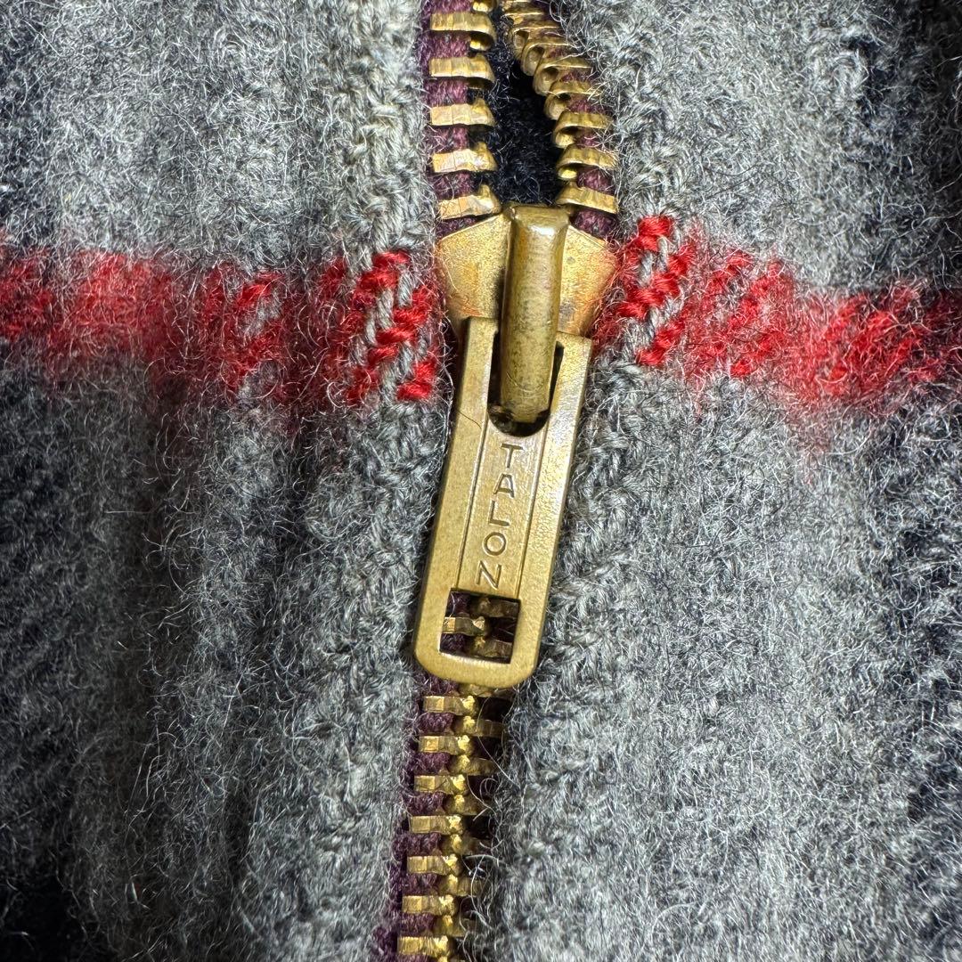 ☆70s Woolrich ウールジャケット TALON チェック柄 USA製☆