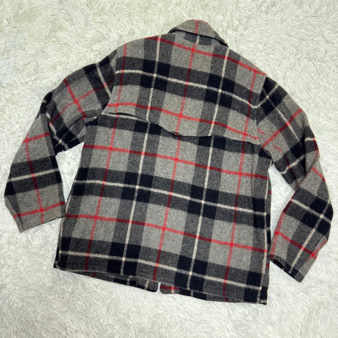 ☆70s Woolrich ウールジャケット TALON チェック柄 USA製☆