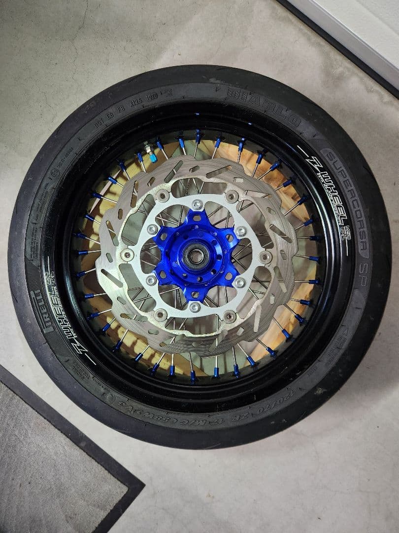 Z-WHEEL WR250X前後ホイール 、ブレーキセット