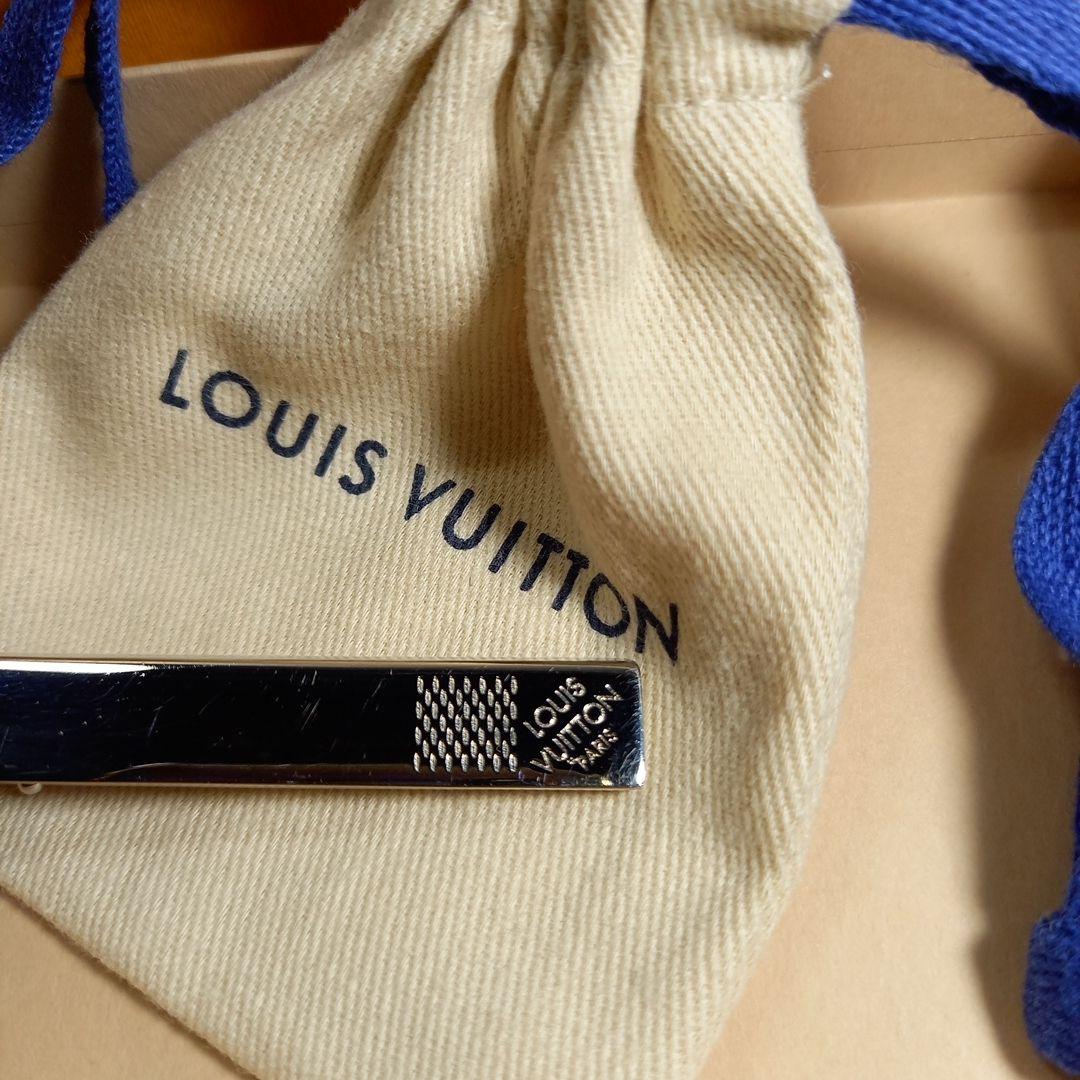 ルイヴィトン　パンス　クラヴァット　ダミエ　ネクタイピン　箱付き