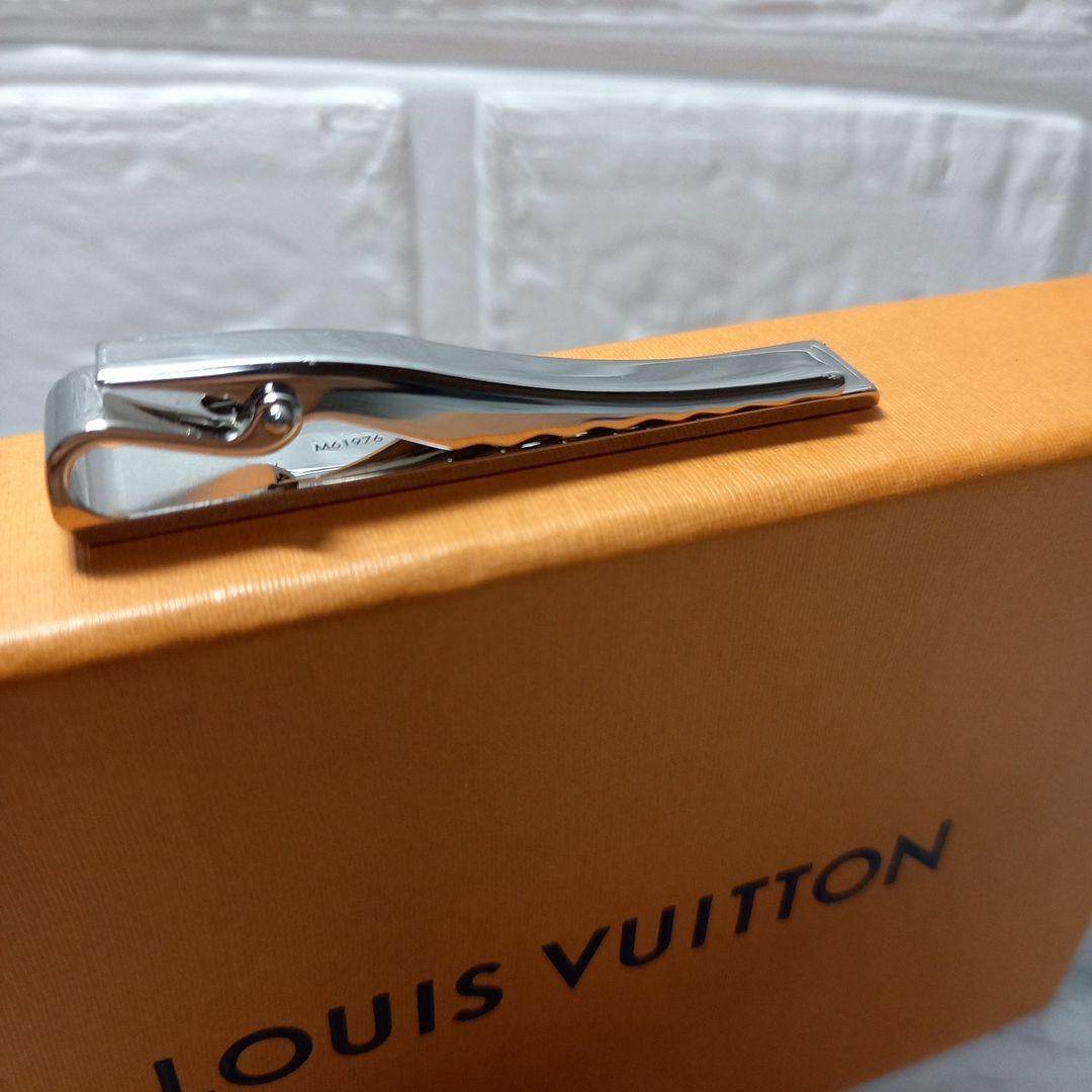 ルイヴィトン　パンス　クラヴァット　ダミエ　ネクタイピン　箱付き