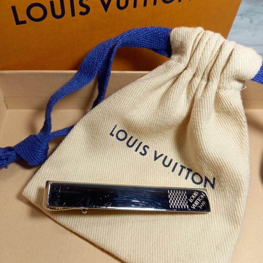 ルイヴィトン　パンス　クラヴァット　ダミエ　ネクタイピン　箱付き