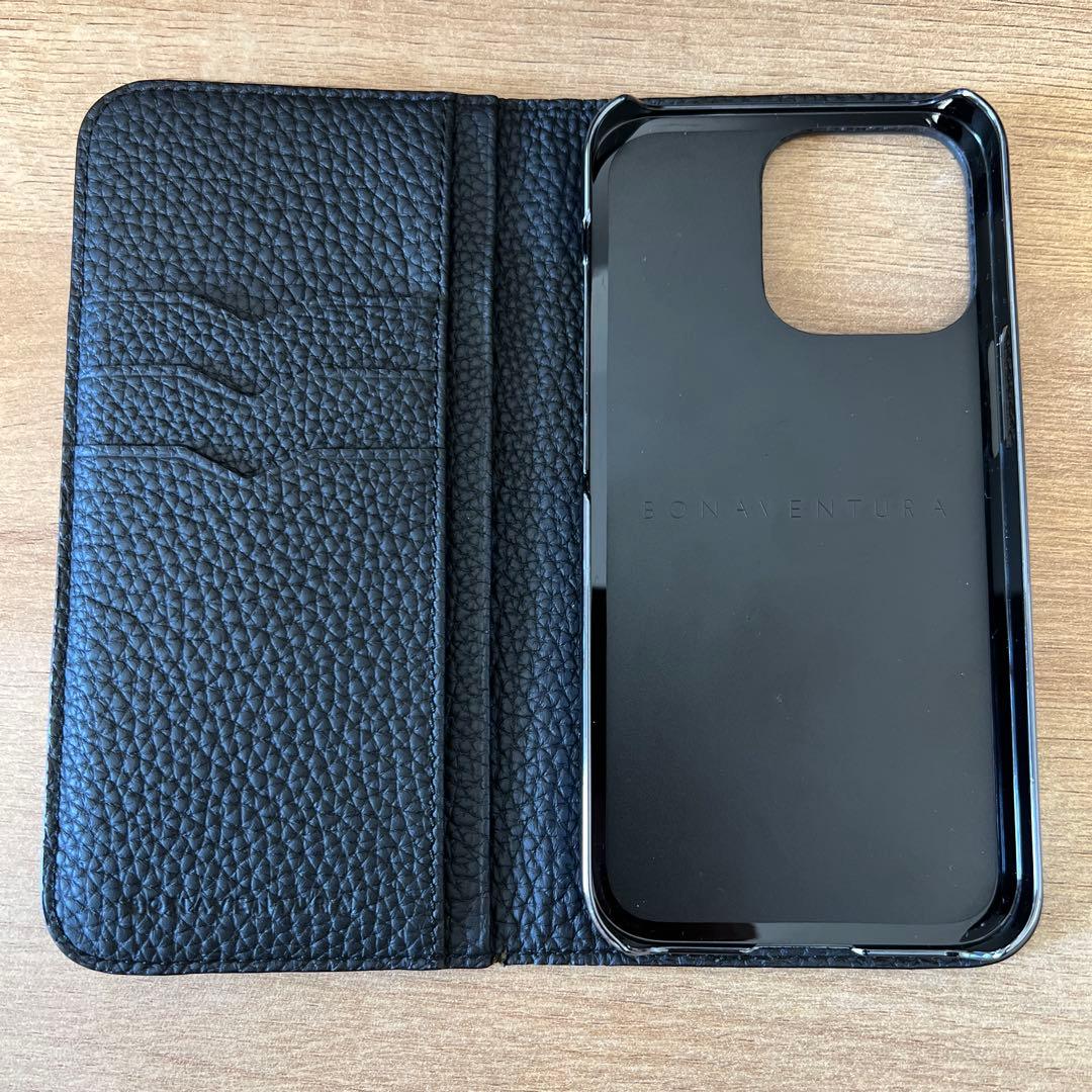 【極美品】BONAVENTURA ダイヤリーケース iPhone13Pro用