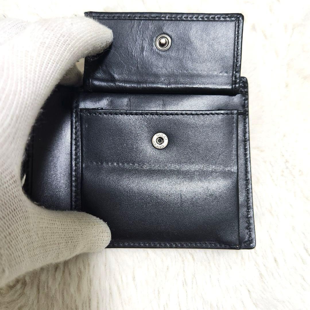 ちくたん✨極美品✨グッチ　二つ折り　小銭入れ　ケース　スネーク