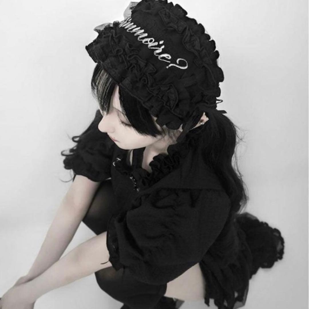 DimMoire　BABY..ヘッドドレス ブラック　BLACK ディムモアール