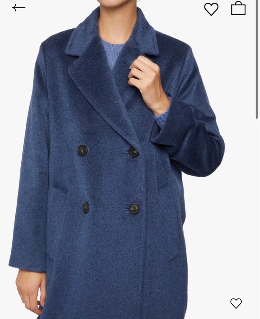 ウィークエンド マックスマーラ WEEKEND ロングコート アルパカ