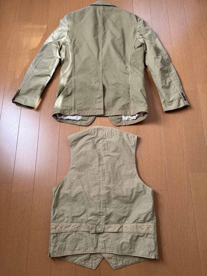 コムデギャルソンオム　ジャケット ベストセットXS