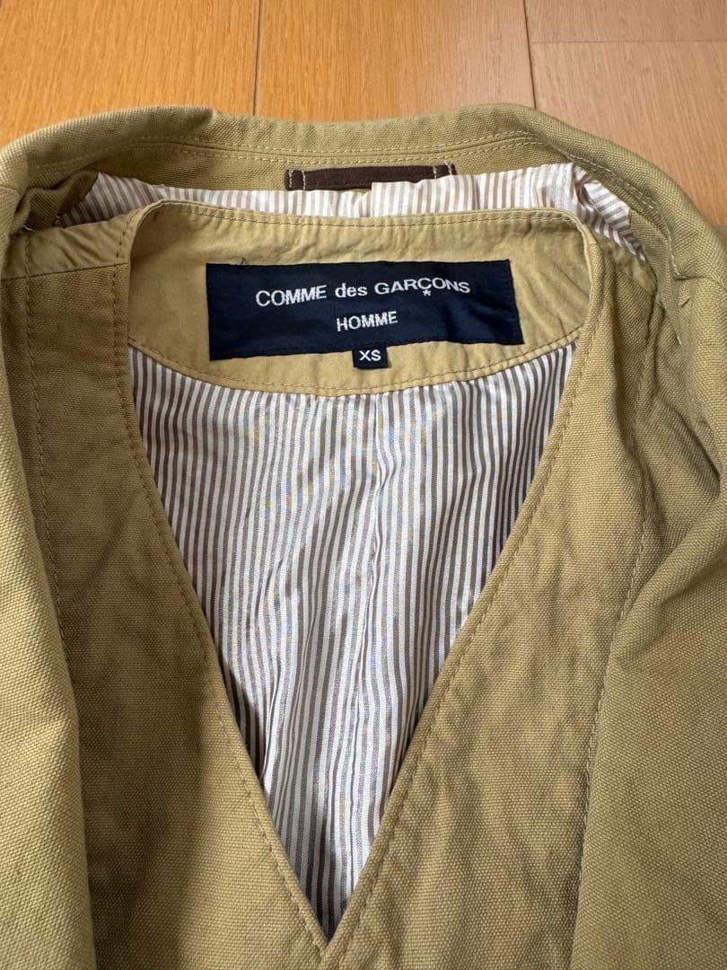 コムデギャルソンオム　ジャケット ベストセットXS