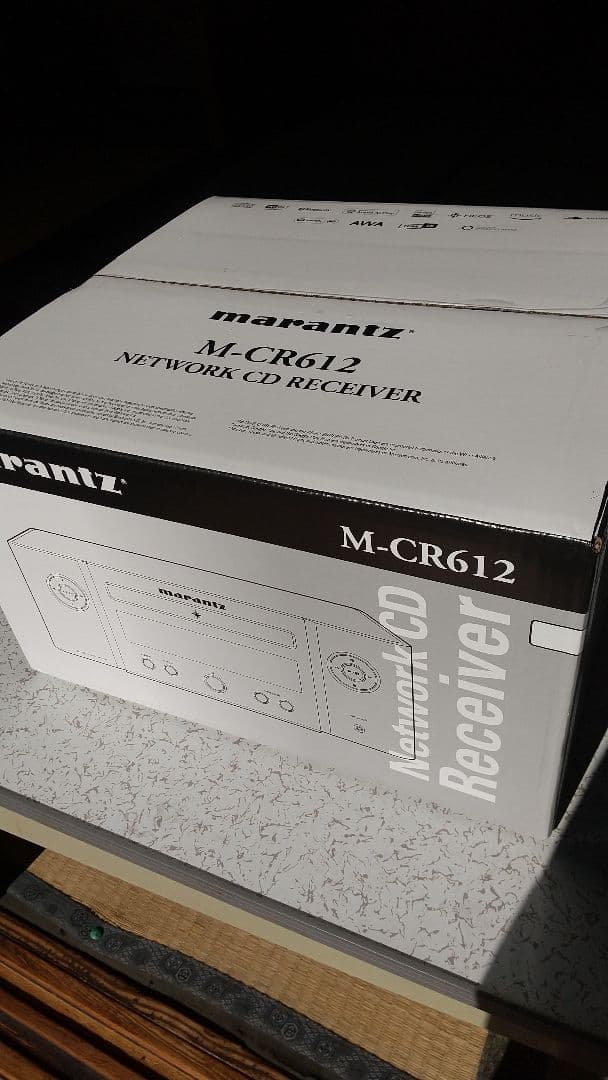 Marantz MCR612/FN CDレシーバー シルバーゴールド