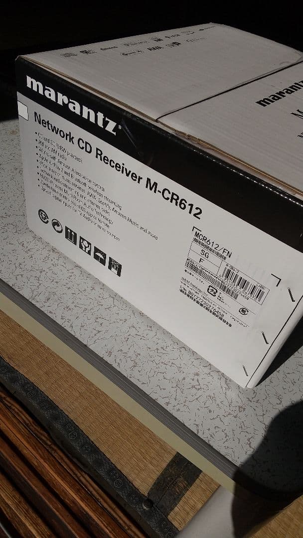 Marantz MCR612/FN CDレシーバー シルバーゴールド