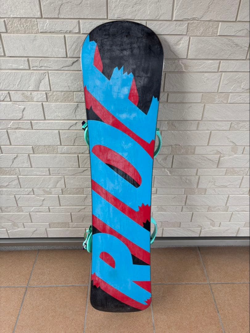 RIDE コミックスタイル スノーボード120 2点セット　ビンディングk2