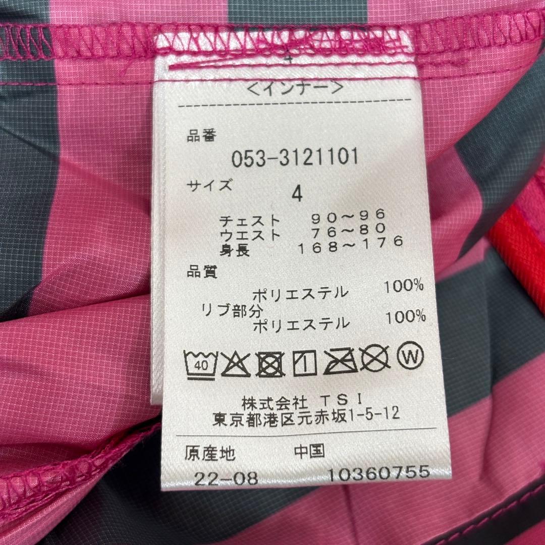 ★美品★ PEARLY GATES ツインスニード ２点セット ピンク XL