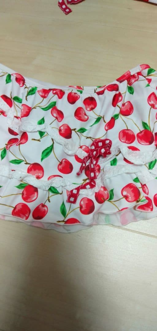 PEAK&PINE チェリー柄 水着 ビキニ セパレート さくらんぼ