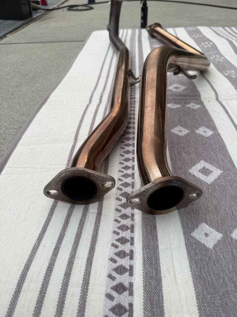 BE FREE コペン L880K　中間パイプ ストレート マフラー