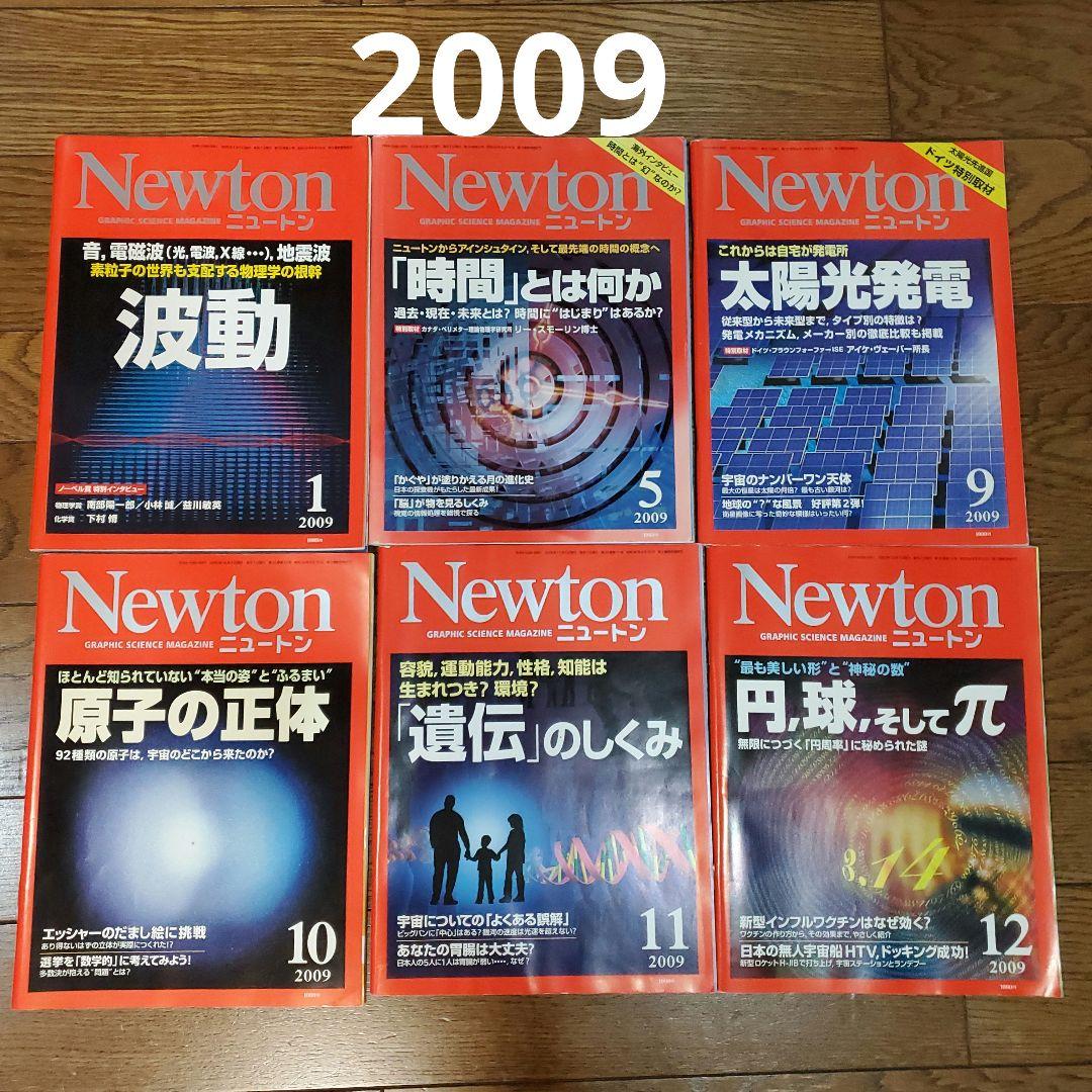 Newton 2007年～2010年　臨時増刊まとめ売り号　30冊