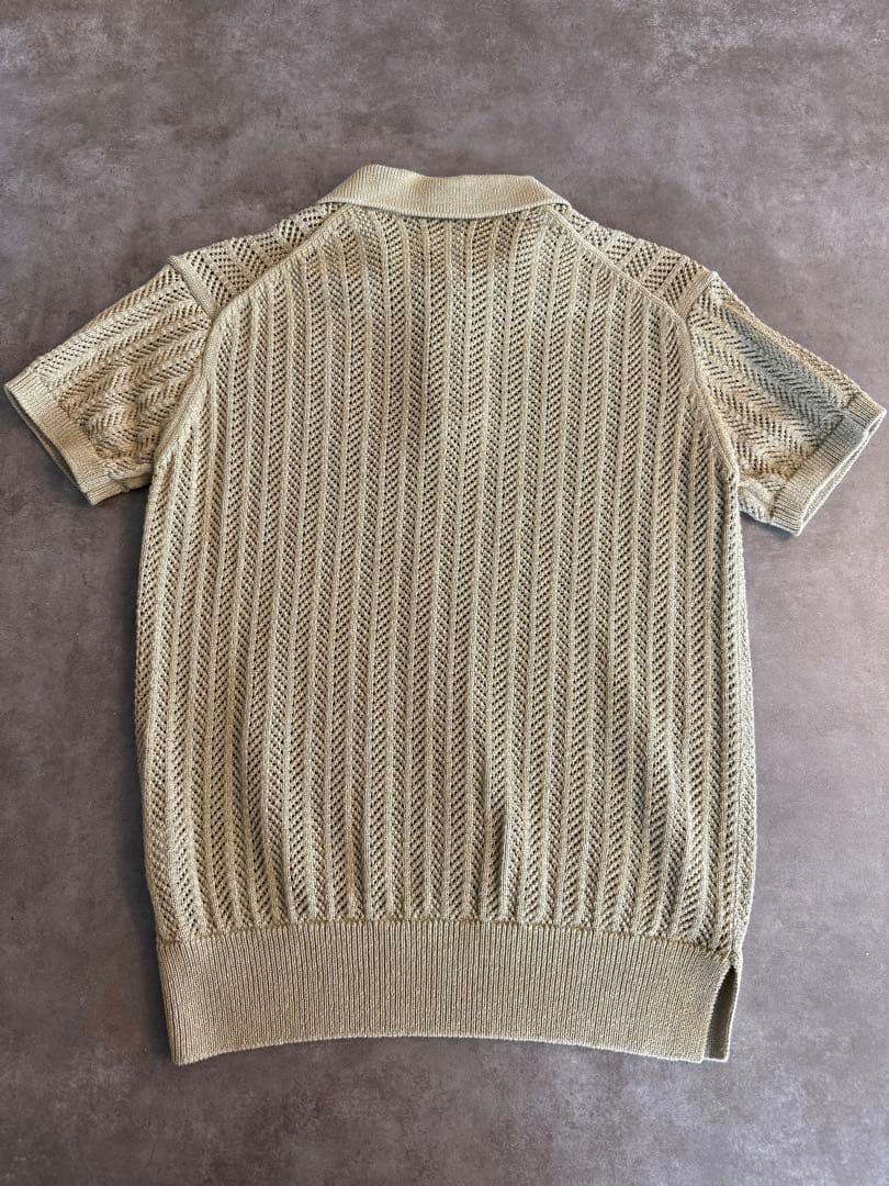 RHC Ron herman 半袖ポロシャツ サマーニット