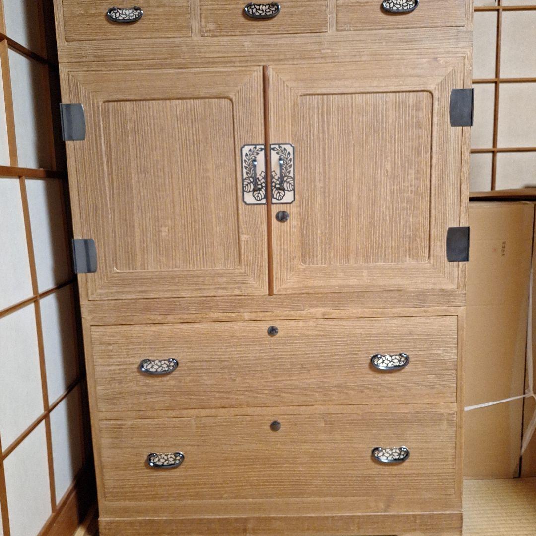 値下げしました！桐箪笥 きりタンス (10年程度前に15万で補修済み)昭和レトロ