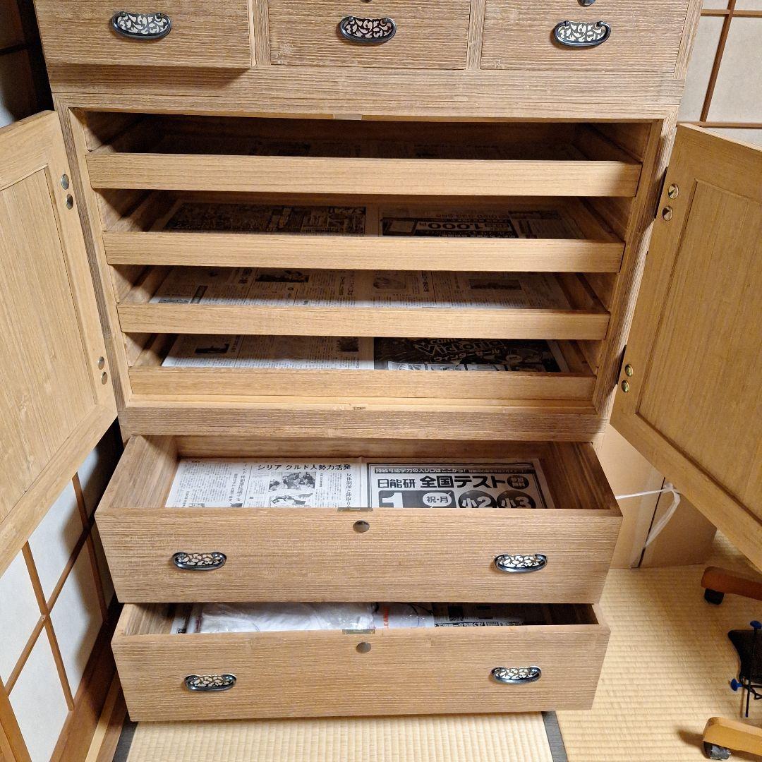 値下げしました！桐箪笥 きりタンス (10年程度前に15万で補修済み)昭和レトロ
